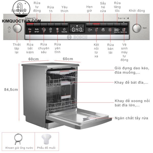 Máy Rửa Chén BOSCH SMS4EVI14E