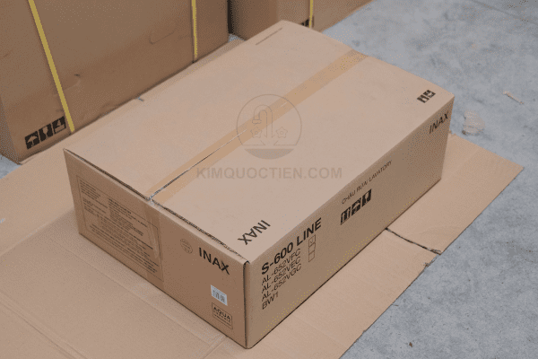 Chậu Rửa Lavabo INAX AL-632V Đặt Bàn Aqua Ceramic Nguyên Hộp