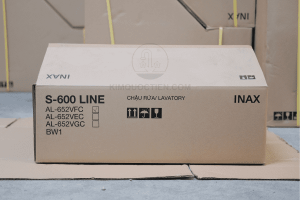 Thông Tin Sản Phẩm Chậu Rửa Lavabo INAX AL-632V Trên Hộp