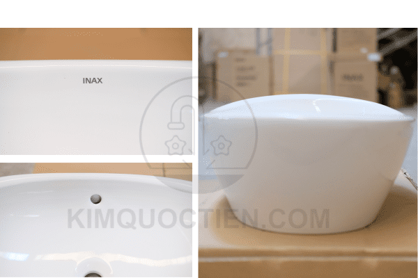 Logo INAX Trên Sản Phẩm Chậu Rửa LAVABO INAX AL-465V