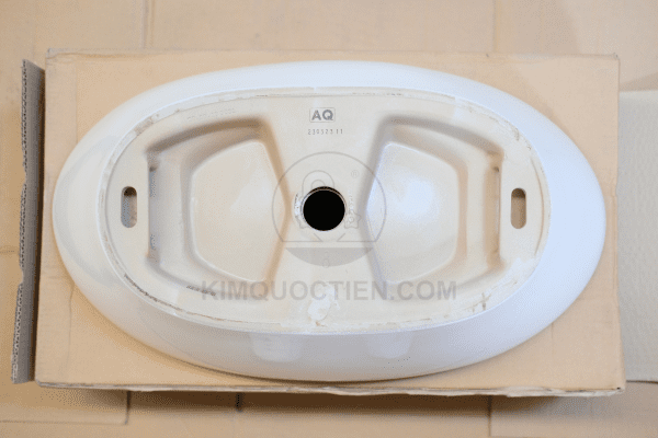 Mặt Dưới Của Sản Phẩm Chậu Rửa LAVABO INAX AL-465V