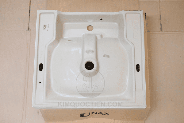 Mặt dưới chậu Rửa Lavabo INAX AL-536V Đặt Bàn