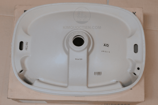 Mặt Dưới Chậu Rửa Lavabo INAX AL-642V Đặt Bàn