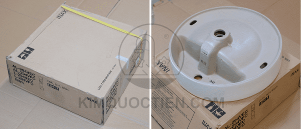 Hỉnh ảnh sản phẩm trước và sau khi mở hộp