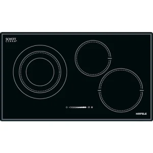 Bếp Từ Kết Hợp Điện HAFELE HC-M773D 536.61.705 3 Vùng Nấu