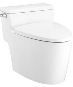 Bồn Cầu COTTO C105257 1 Khối Nắp Êm Xả Gạt