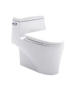 Bồn Cầu COTTO C10527 1 Khối Nắp Êm Xả Gạt