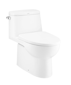 Bồn Cầu COTTO C1142 1 Khối Nắp Êm Xả Gạt