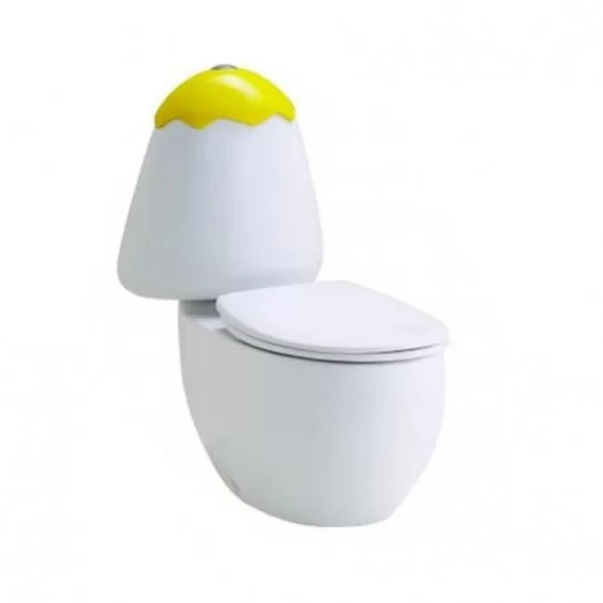 Bồn Cầu COTTO C15037 LM 2 Khối Trẻ Em Nắp Êm