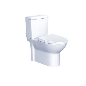 Bồn Cầu CAESAR CD1340 2 Khối Nắp Êm