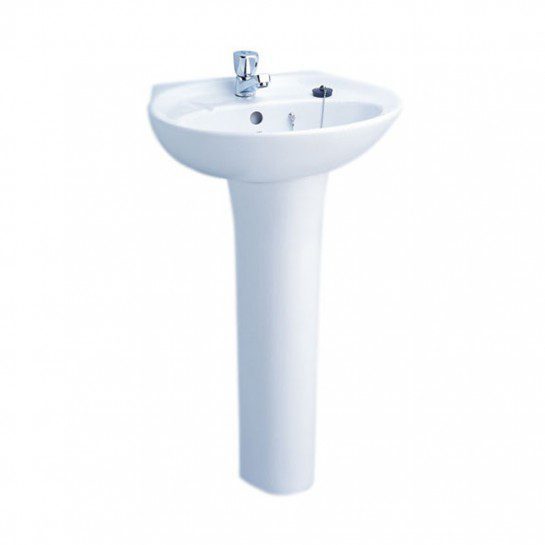 Chân Dài Lavabo COTTO C404 Gắn Chậu Rửa