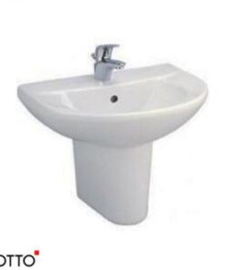Chân Ngắn Lavabo COTTO C4201 Gắn Chậu Rửa