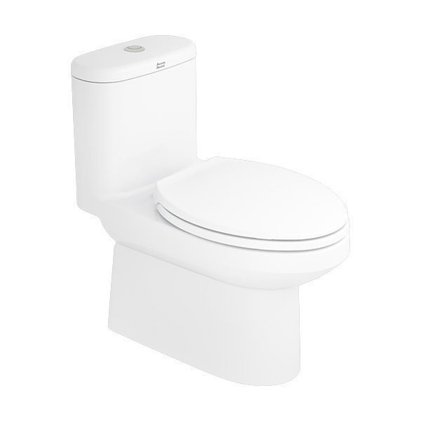 Bồn Cầu AMERICAN STANDARD WP-1841 1 Khối Nắp Êm