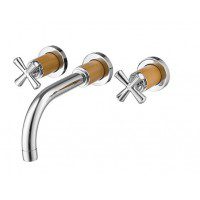 Vòi Lavabo COTTO CT105C20 Gắn Tường Nóng Lạnh