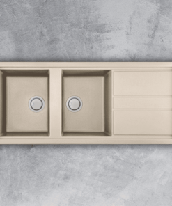 Chậu Rửa Chén Đá MALLOCA BIANCO K-50062 Màu Kem
