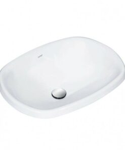 Chậu Rửa Lavabo COTTO C05867 Chloe Dương Vành Kháng Khuẩn