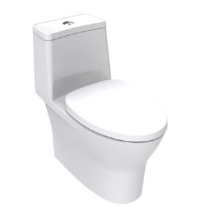 Bồn Cầu AMERICAN STANDARD 2530-WT 1 Khối Nắp Êm