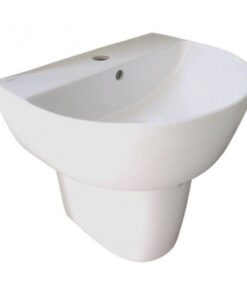 Lavabo VIGLACERA V37 Treo Tường Kèm Chân Ngắn