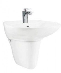Lavabo VIGLACERA V39 Treo Tường Kèm Chân Ngắn