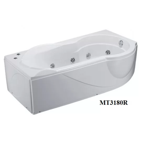 Bồn Tắm Massage CAESAR MT3180L(R) Chân Yếm