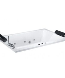 Bồn tắm đôi Massage CAESAR MT7180C Đèn - Không Chân - Không Yếm