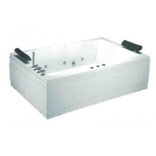 Bồn tắm đôi Massage CAESAR MT7180L/RC Đèn - Chân Yếm