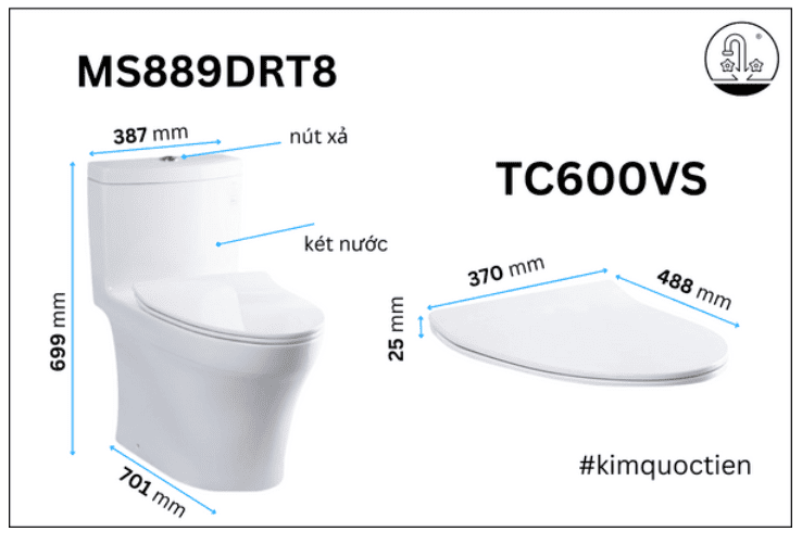 TOTO MS889DT8