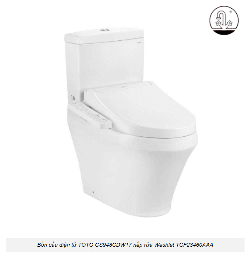 bồn cầu điện tử TOTO CS948CDW17