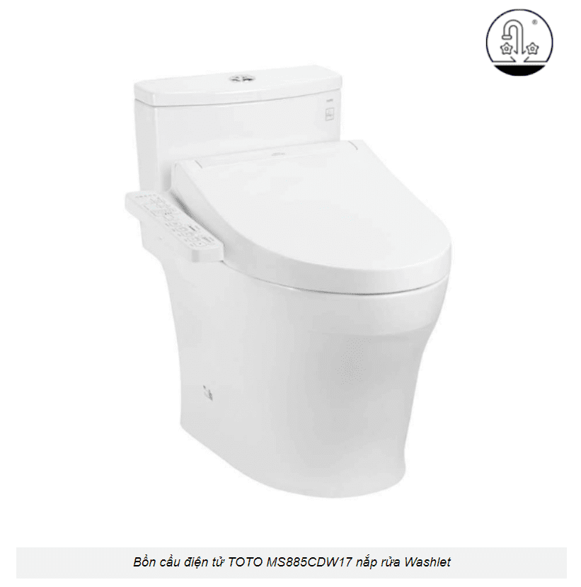 Bồn cầu thông minh TOTO MS885CDW17
