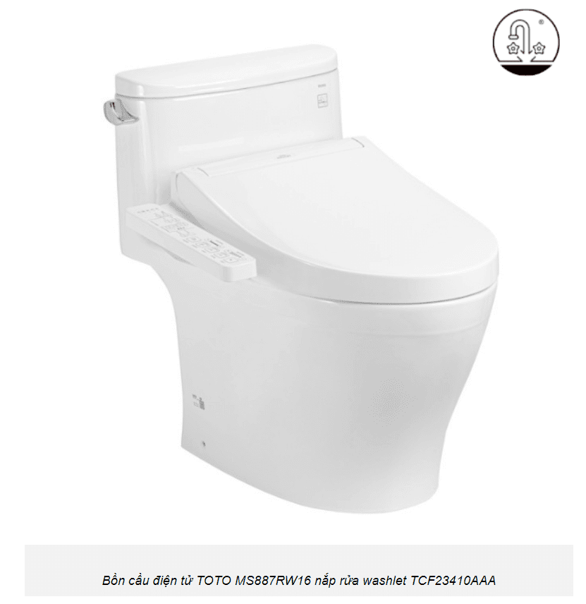 Bồn cầu thông minh TOTO MS887RW16