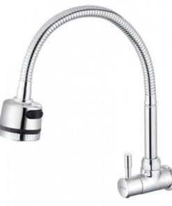 Vòi Bếp CAESAR K026C Lạnh Ống Mềm 2 Chế Độ Gắn Tường