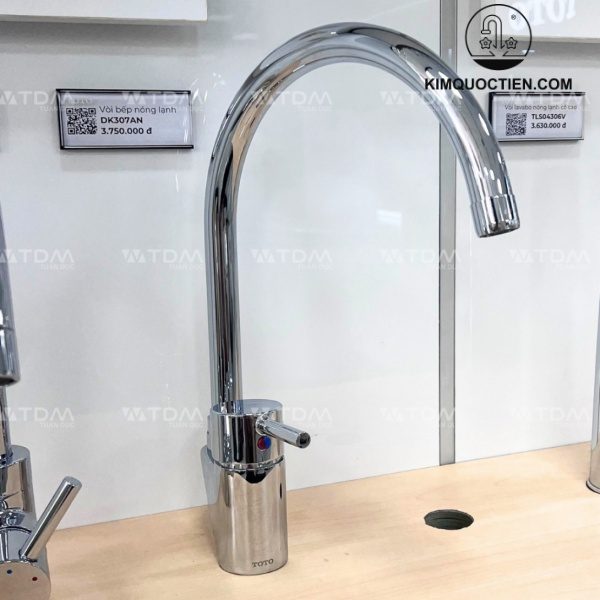 Vòi Bếp TOTO DK307AN Gật Gù Nóng Lạnh
