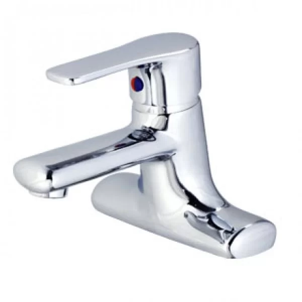 Vòi Lavabo CAESAR B432CP Nóng Lạnh Xả Ty