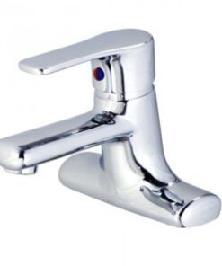 Vòi Lavabo CAESAR B432CU Nóng Lạnh Xả Nhấn