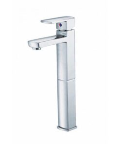 Vòi Lavabo CAESAR B551CU Nóng Lạnh Cổ Cao Xả Nhấn