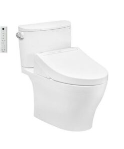 Bồn Cầu Điện Tử TOTO CS767CRW15#XW Kèm Nắp Rửa Điện Tử WASHLET (Loại Giấu Dây) Dòng C5 - TCF24460AAA (220V)