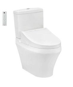 Bồn Cầu Điện Tử TOTO CS948CDW15#XW Kèm Nắp Rửa Điện Tử WASHLET (Loại Giấu Dây) Dòng C5 - TCF24460AAA (220V)