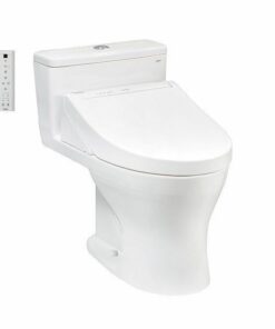 Bồn Cầu Điện Tử TOTO MS855CDW15#XW Kèm Nắp Rửa Điện Tử WASHLET (Loại Giấu Dây) Dòng C5 - TCF24460AAA (220V)