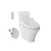 Bồn Cầu Điện Tử TOTO CS818DW6#XW Kèm Nắp Rửa Điện Tử WASHLET Dòng C5 - TCF6531Z (220V)