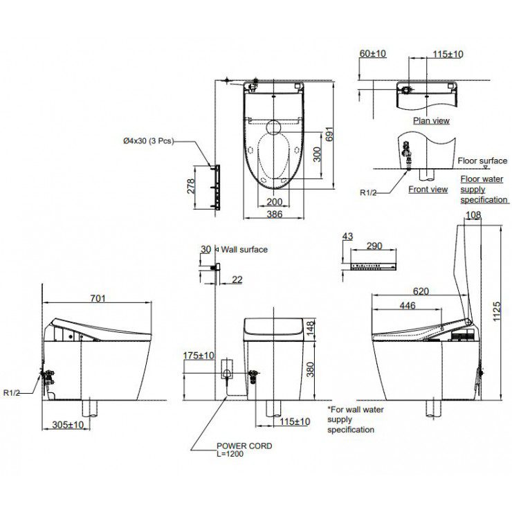 bảng vẽ bồn cầu
