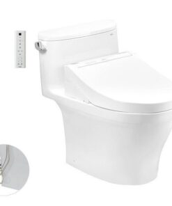 Bồn Cầu Điện Tử TOTO MS887RW14#XW Kèm Nắp Rửa Điện Tử WASHLET Dòng C5 - TCF24410AAA (220V)
