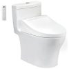 Bồn Cầu Điện Tử TOTO MS889CDRW15#XW Kèm Nắp Rửa Điện Tử WASHLET Dòng C5 – TCF24460AAA (220V)