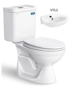 Bồn Cầu Viglacera 2 Khối VT18