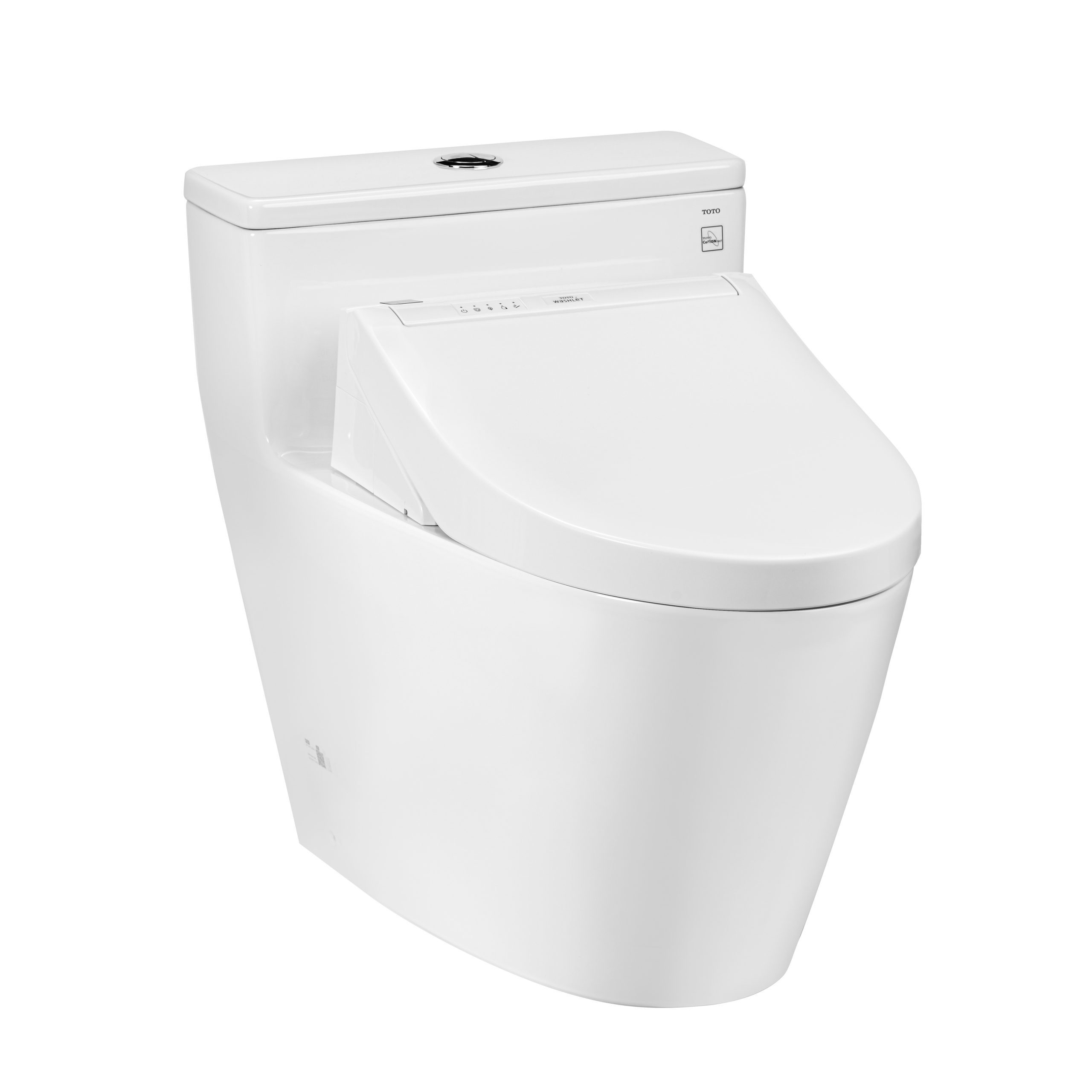 Bồn Cầu WASHLET TOTO MS625CDW15 1 Khối Kèm Nắp Điện Tử TCF24460AAA (220V)
