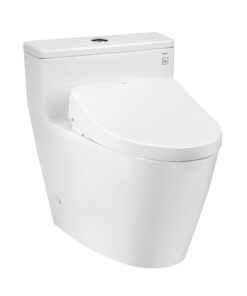 Bồn Cầu WASHLET TOTO MS625CDW12#XW 1 Khối Kèm Nắp Điện Tử TCF4911EZ (220V)