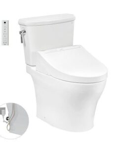 Bồn Cầu Điện Tử TOTO CS986GW14#XW Kèm Nắp Rửa Điện Tử WASHLET Dòng C5 - TCF24410AAA (220V)