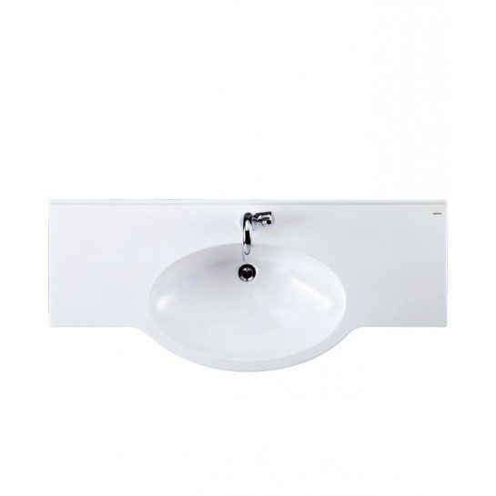 Chậu Rửa Lavabo CAESAR LF5324 Liền Bàn