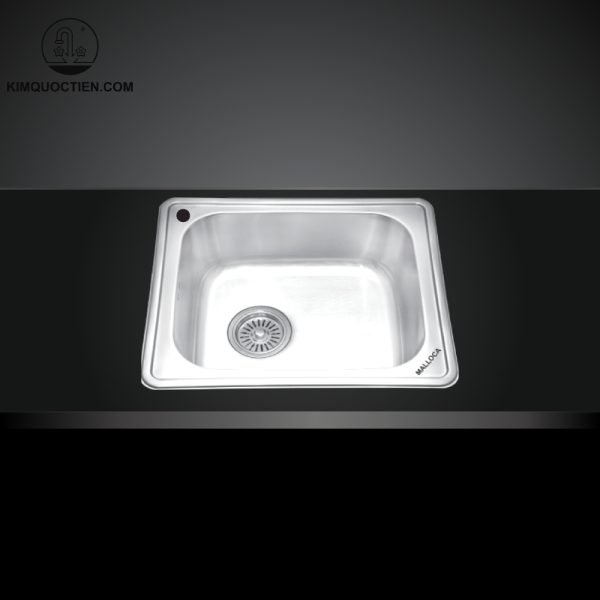Chậu rửa chén inox Malloca MS 1023 được chế tạo từ inox 304