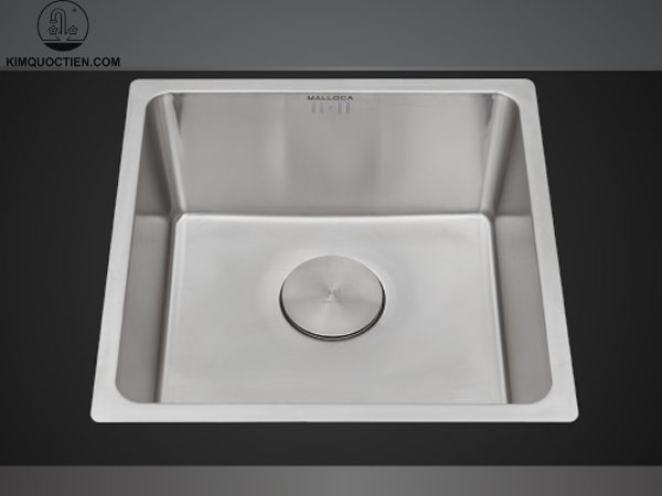 Chậu rửa chén inox Malloca MS 6044 được chế tạo từ thép không gỉ 304 cao cấp
