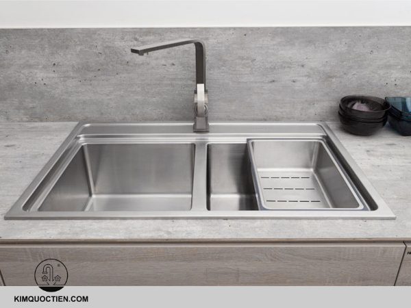 Chậu rửa chén Malloca MS 8812 Inox 304